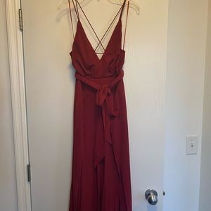 Lulus Red Jumpsuit